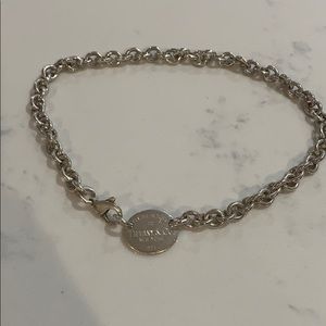 Tiffany & Co sterling silver necklace
